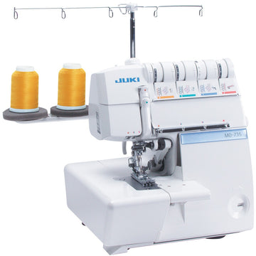 JUKI MO-735 — 2/3/4/5-Thread Household Overlock with Chainstitch and Coverstitch (24 Stitch Options)