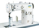 JUKI PLC-2710SB Máquina de coser industrial de una sola aguja con puntada de pespunte, alimentación al unísono, gancho grande y elevador automático neumático