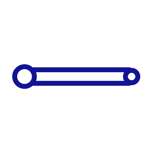 Rod and shaft icon for JUKI spare parts