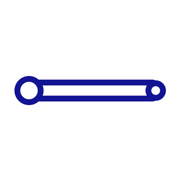 Rod and shaft icon for JUKI spare parts
