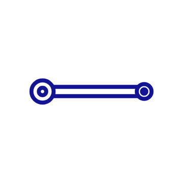Rod and shaft icon for JUKI spare parts