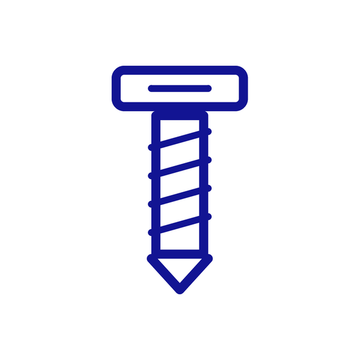 Screw icon for JUKI spare parts