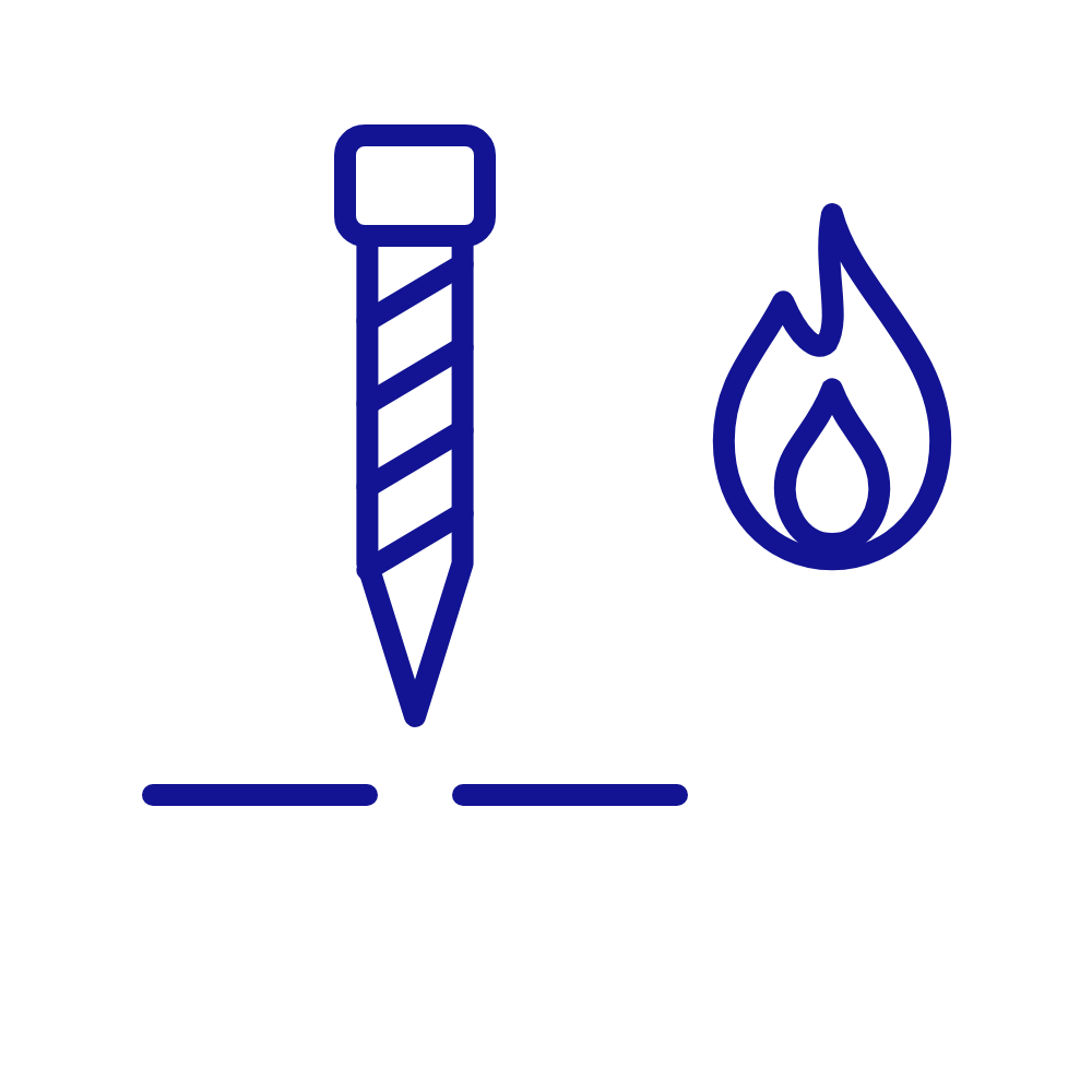 Illustration of an automatic warm drill