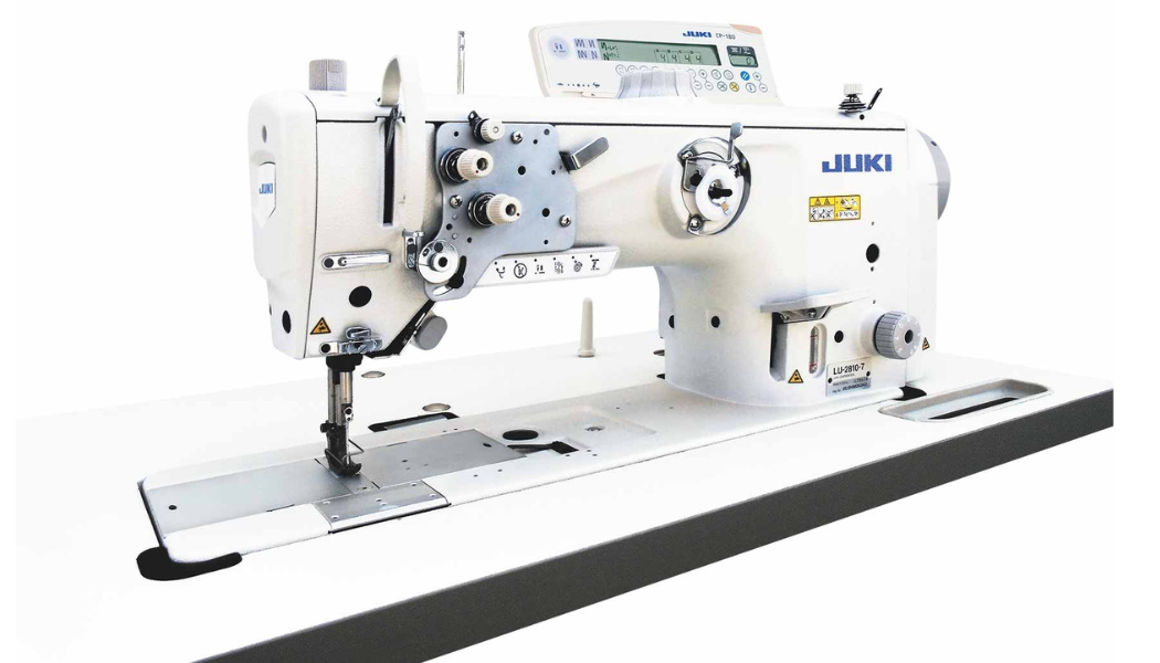 JUKI LU-2810A-70BBS/X73178 Industrial Direct-Drive Single Needle Unison-Feed Heavy-Duty Lockstitch with 2.7-Fold Hook, Control Box SC-922B & Operation Panel CP-18C